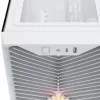 Caixa de PC Corsair 3200D RS ARGB, Midi-Tower, ATX, vidro temperado - branco