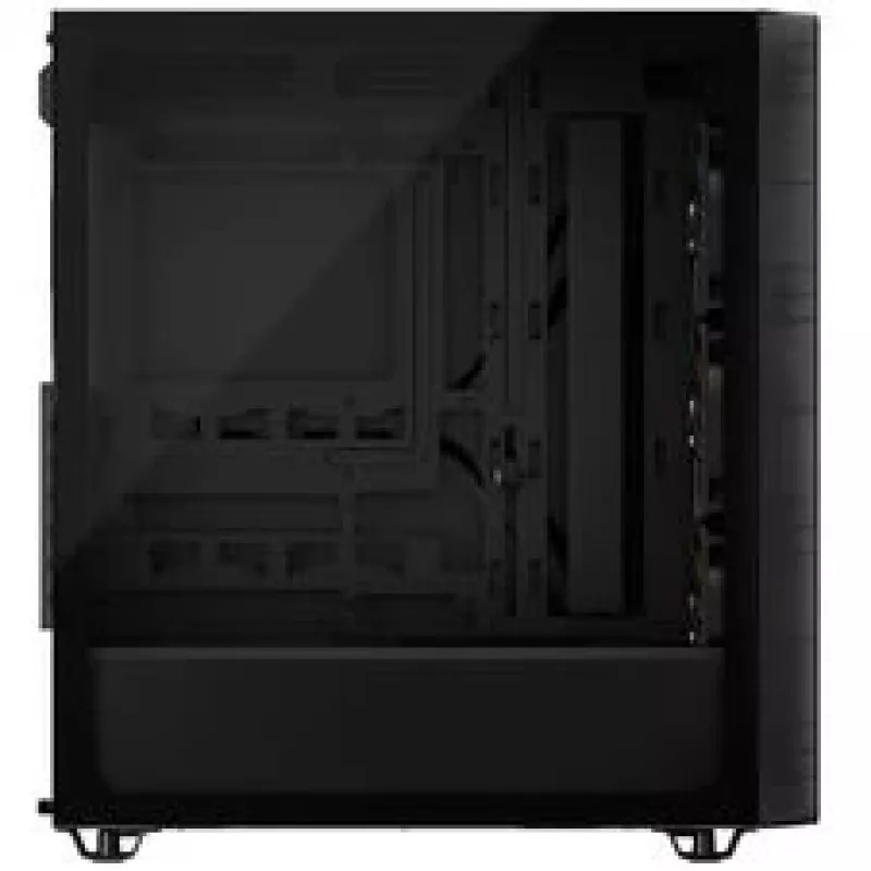 Caixa de PC Corsair 3200D RS ARGB, Midi-Tower, ATX, vidro temperado - cinzento