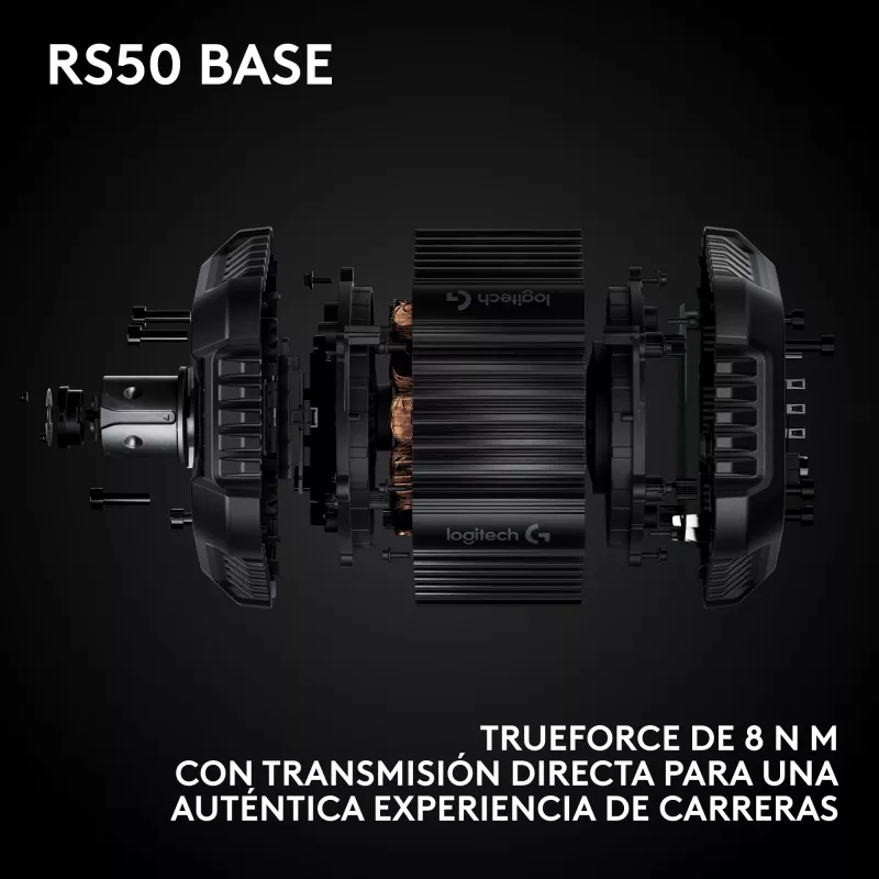 Sistema Logitech G RS50 - volante - com fios