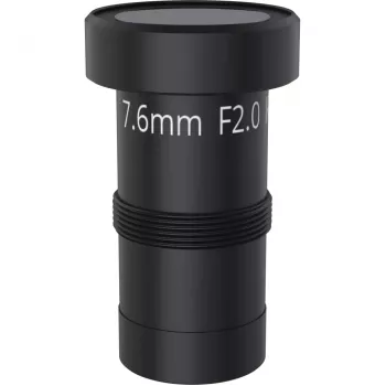 Axis 03137-001, lente, preto, Axis, Q6020-E, 7,6 mm, 58,5°