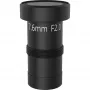 Axis 03137-001, lente, preto, Axis, Q6020-E, 7,6 mm, 58,5°