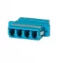Acoplador de fibra ótica VALUE LC quádruplo, OS2 Z (21.99.0662)