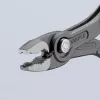 Alicate de corte frontal TwinGrip 82 02 150 (vermelho/azul, comprimento 150 mm)