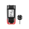 Conjunto de luzes para bicicleta Extralink com velocímetro + luz traseira