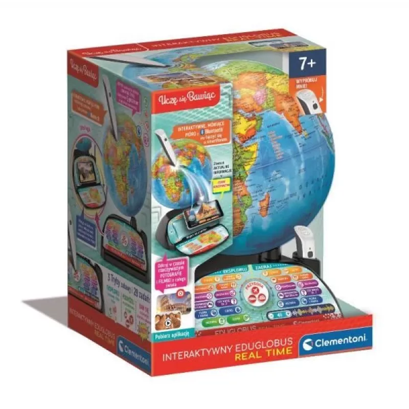 Globo educativo interativo Clementoni Exploreglobe 50848