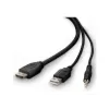 Cabo KVM Belkin F1DN1CCBL — HDMI para USB A/B com áudio, conectores USB para teclado/rato, 3 m
