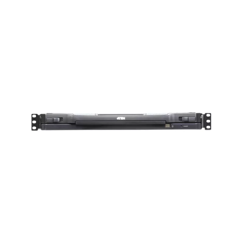 Consola de rack ATEN CL5800N 19 polegadas (48,3 cm) LCD 1280x1024 VGA, Teclado e rato USB/PS/2, Metal 1U