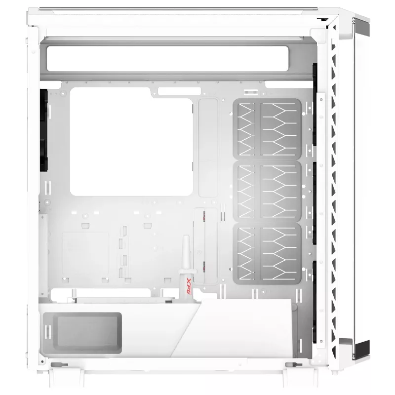 XPG BATTLECRUISER II ST Mid-Tower Branco, Midi Tower, PC, Branco, ATX, EATX, micro ATX, Mini-ITX, Aço inoxidável, Gaming