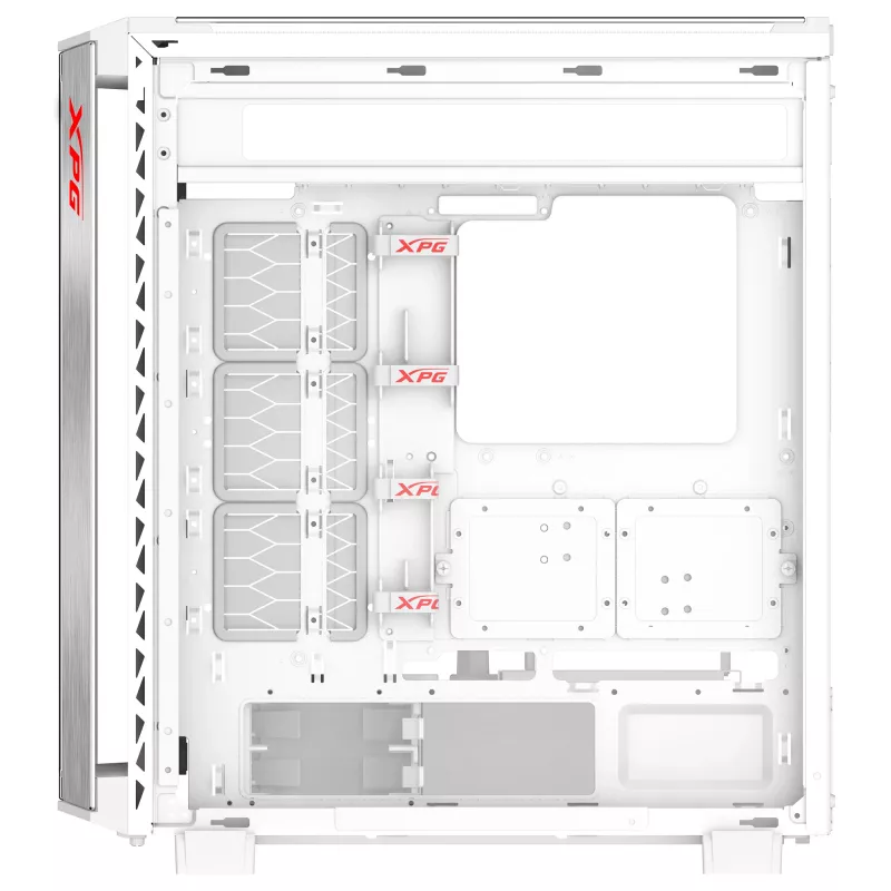 XPG BATTLECRUISER II ST Mid-Tower Branco, Midi Tower, PC, Branco, ATX, EATX, micro ATX, Mini-ITX, Aço inoxidável, Gaming