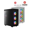 XPG BATTLECRUISER II ST Mid-Tower Branco, Midi Tower, PC, Branco, ATX, EATX, micro ATX, Mini-ITX, Aço inoxidável, Gaming