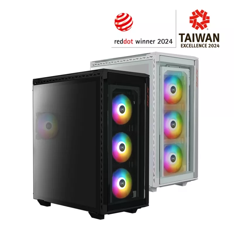 XPG BATTLECRUISER II ST Mid-Tower Branco, Midi Tower, PC, Branco, ATX, EATX, micro ATX, Mini-ITX, Aço inoxidável, Gaming