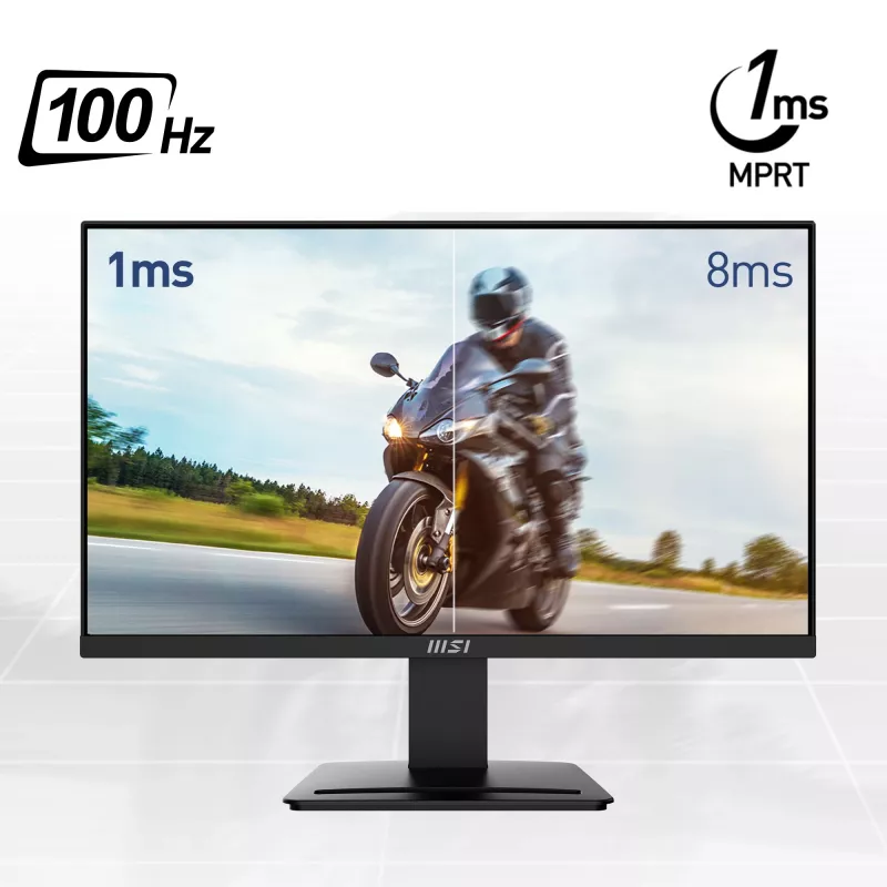 MSI Pro MP2412 Monitor de computador 60,5 cm (23,8 polegadas) 1920 x 1080 píxeis Full HD LCD Preto