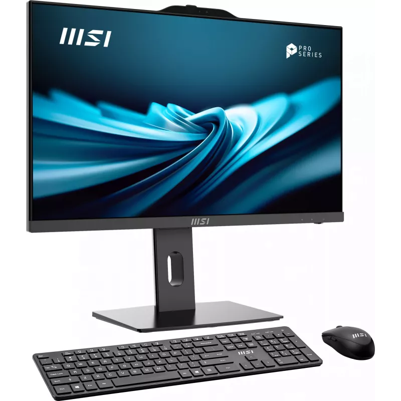 All-in-One PC MSI PRO AP241P 14M — Intel Core i7-14700 2,1 GHz, Ecrã 60,5 cm (23,8″), 16 GB DDR5 5600 MHz, 1 TB SSD, Intel UHD, Windows 11 Pro, preto