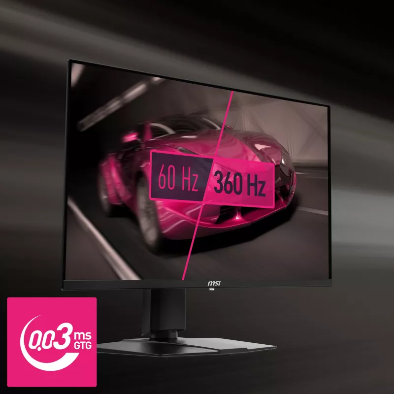 MSI MPG 271QRXDE QD-OLED Monitor de computador 67,3 cm (26,5 polegadas) 2560 x 1440 píxeis Wide Quad HD Preto