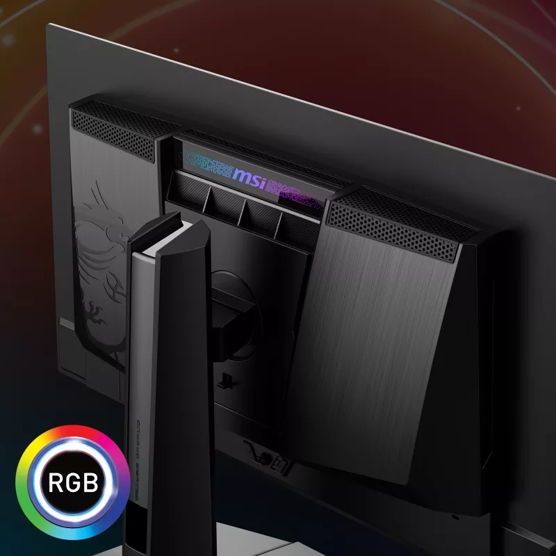 MSI MPG 271QRXDE QD-OLED Monitor de computador 67,3 cm (26,5 polegadas) 2560 x 1440 píxeis Wide Quad HD Preto