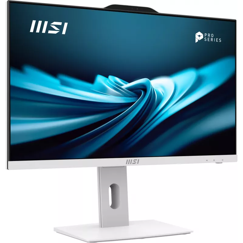All-in-One PC MSI Pro AP242P 14M-691EU — 23,8 polegadas FHD IPS, Intel Core i5-14400, 16GB DDR5, 512GB SSD, Windows 11 Pro, Wi‑Fi 6E, Branco
