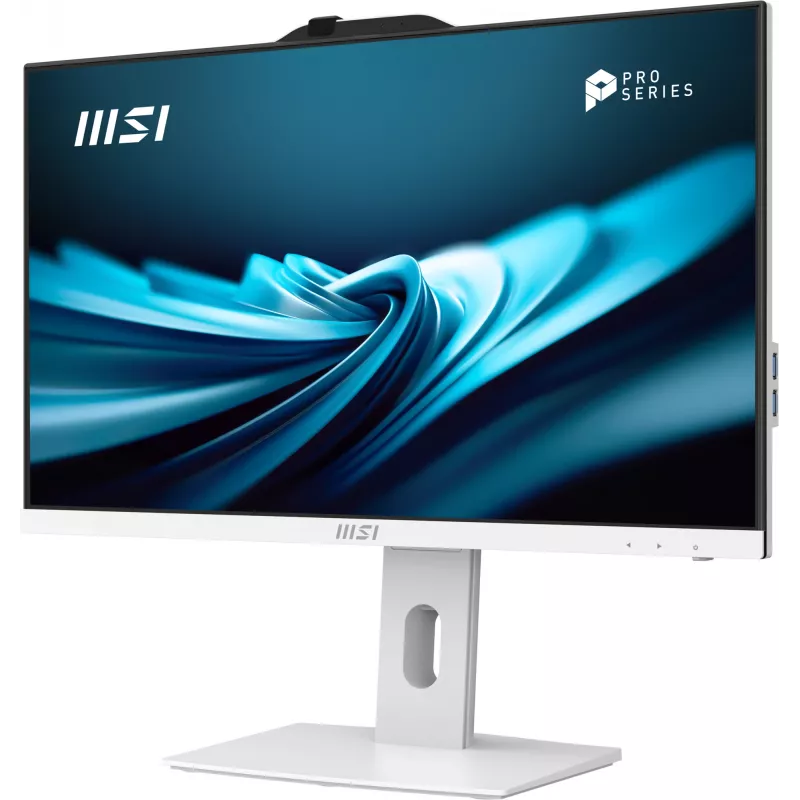 All-in-One PC MSI Pro AP242P 14M-691EU — 23,8 polegadas FHD IPS, Intel Core i5-14400, 16GB DDR5, 512GB SSD, Windows 11 Pro, Wi‑Fi 6E, Branco