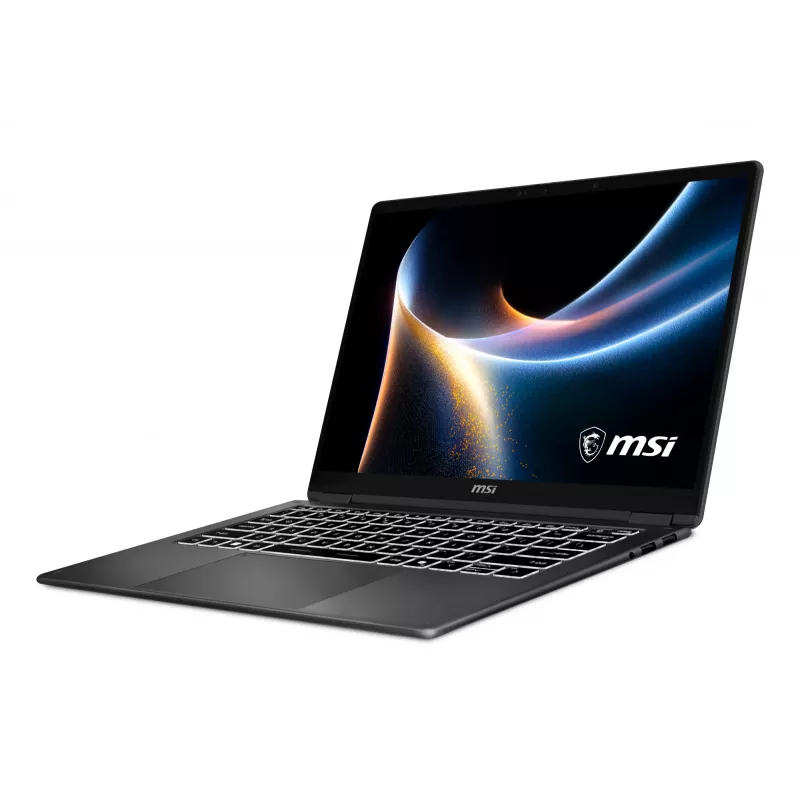 Portátil híbrido 2-in-1 MSI Prestige 14 Flip AI+ D3MTG-055 — Intel Core Ultra 9 386H, 14 polegadas Full HD+ Touch, 32 GB LPDDR5x, 2 TB SSD, Wi‑Fi 7, Windows 11 Home