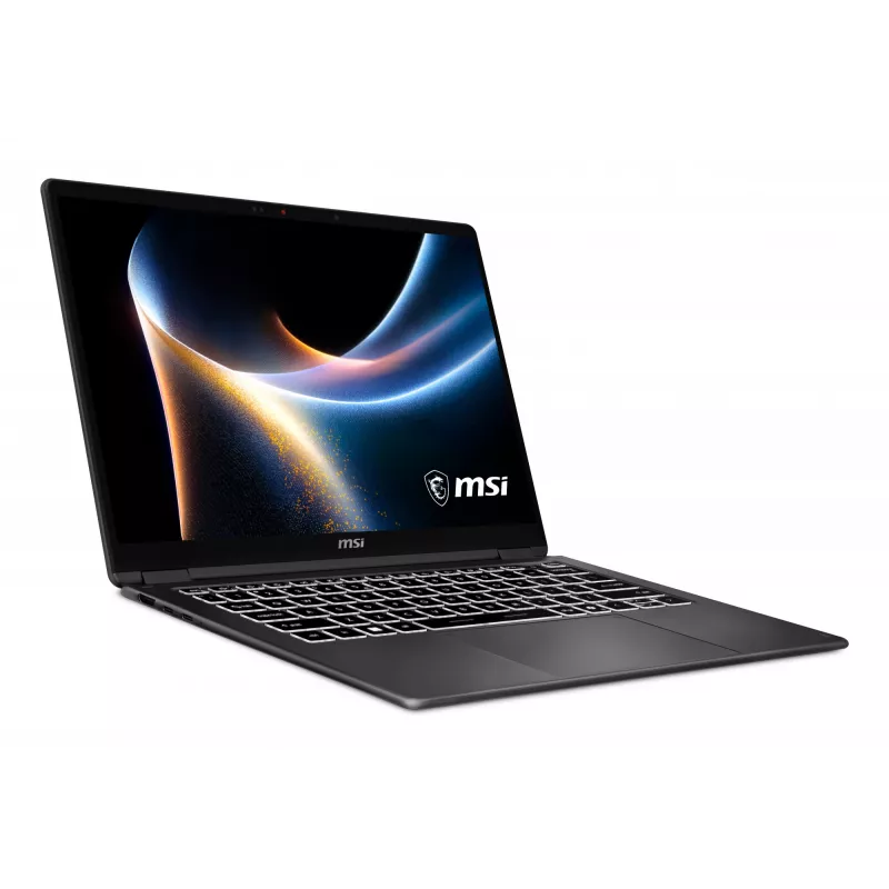 Portátil híbrido 2-in-1 MSI Prestige 14 Flip AI+ D3MTG-055 — Intel Core Ultra 9 386H, 14 polegadas Full HD+ Touch, 32 GB LPDDR5x, 2 TB SSD, Wi‑Fi 7, Windows 11 Home