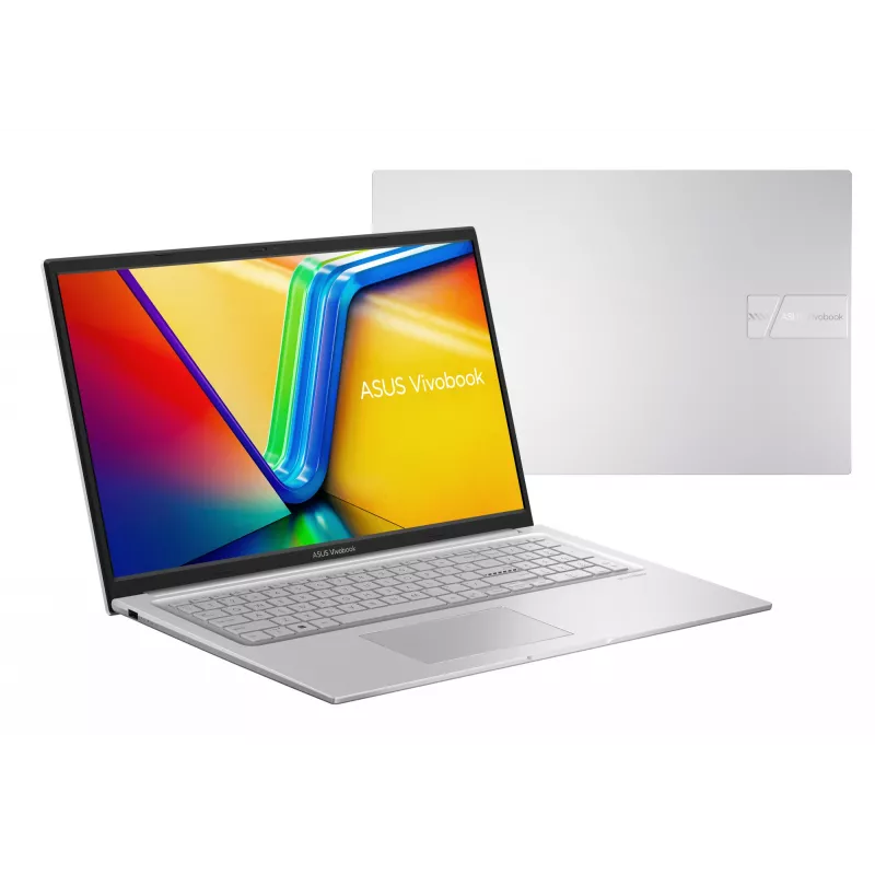 ASUS Vivobook 17 X1704VA-AU833 Portátil Intel® Core™ i7 i7-1355U 43,9 cm (17,3 polegadas) Full HD 16 GB DDR4-SDRAM 1 TB SSD Wi-Fi 6 (802.11ax) Prateado