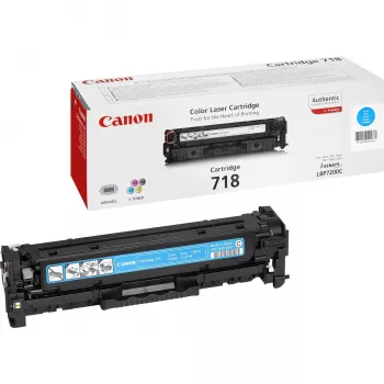 Canon CRG-718 C Toner 1 unid. Original Ciano