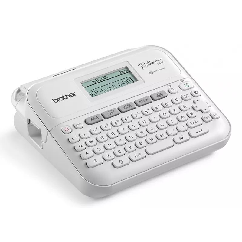 Brother PT-D410VP impressora de etiquetas ZINK (Zero-Ink) 180 x 180 DPI com fios TZe QWERTY