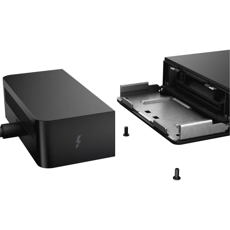 DELL Thunderbolt™ Dock – WD22TB4, docking, Thunderbolt, 10,100,1000 Mbit/s, preto, 5120 x 2880 píxeis, DC