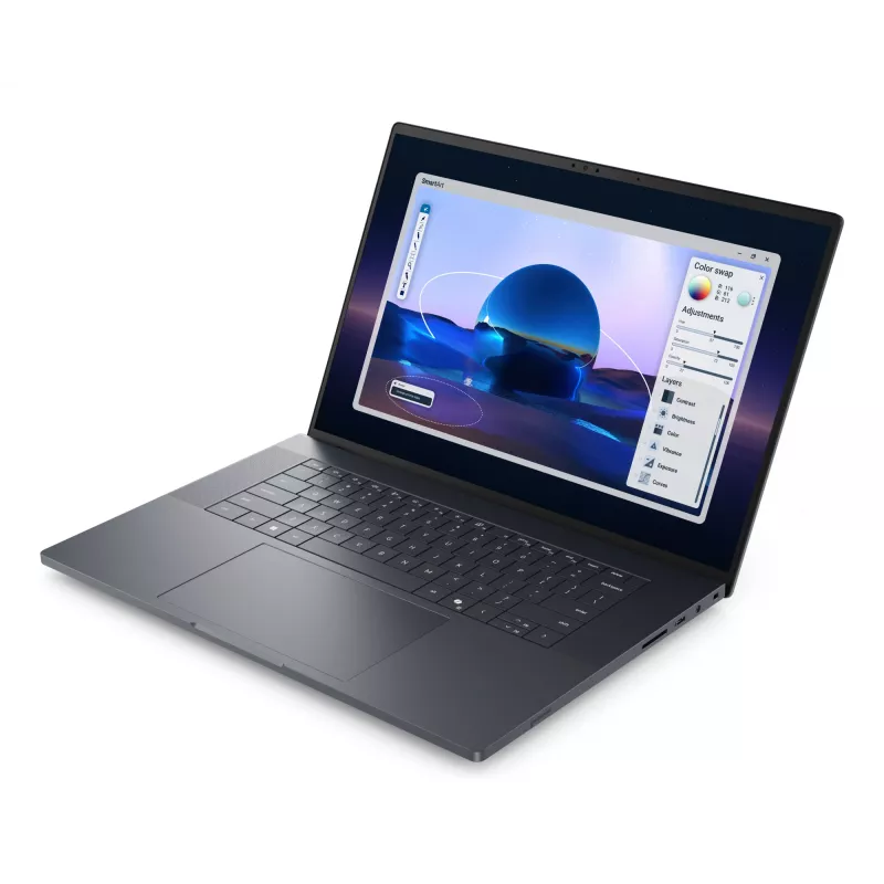 DELL Pro Max 16 Premium MA16250 Intel Core Ultra 7 265H estação de trabalho móvel 40,6 cm (16 polegadas) Full HD+ 32 GB LPDDR5x-SDRAM 1 TB SSD NVIDIA RTX PRO 1000 Blackwell Wi-Fi 7 (802.11be) Windows 11 Pro alemão preto