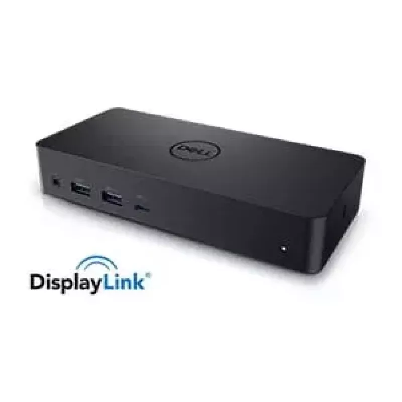 DELL D6000 Com fios USB 3.2 Gen 1 (3.1 Gen 1) Type-C Preto