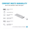 Conjunto de rato e teclado sem fios HP 230, branco, rato incluído