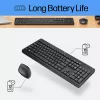 Conjunto de rato e teclado sem fios HP 230, branco, rato incluído