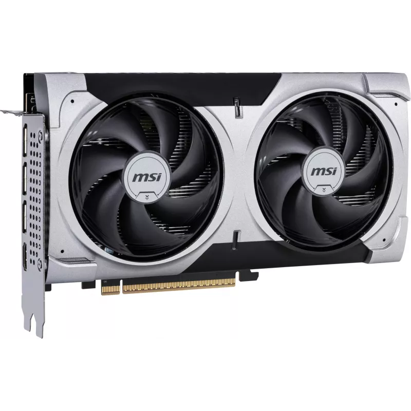 Placa gráfica MSI GeForce RTX 5060 Ti 16 GB GDDR7, PCIe 5.0, 128 bits, 2602 MHz boost, 180 W, 2 ventoinhas