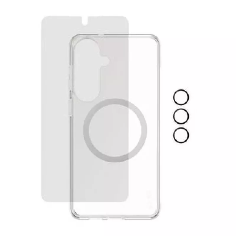 Capa para telemóvel PanzerGlass CR94821 17 cm (6,7 inch) preta, transparente