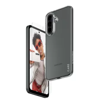 Conjunto de proteção de ecrã e capa PanzerGlass para Samsung Galaxy A37 (CR46764) 2-em-1 CARE