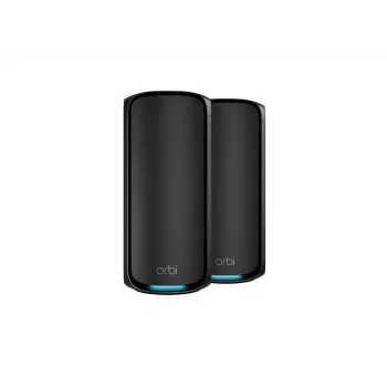NETGEAR Orbi 970 Series Quad-Band WiFi 7, pack de 2 Quad-Band (2,4 GHz / 5 GHz-1 / 5 GHz-2 / 6 GHz) Wi-Fi 6 (802.11ax) preto 3 interno