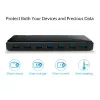 TP-Link UH720 USB 3.2 Gen 1 (3.1 Gen 1) Micro-B 5000 Mbit/s preto