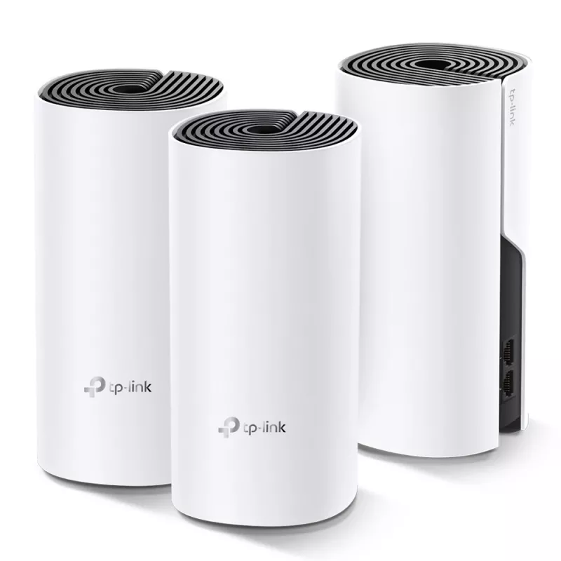Sistema Mesh Wi-Fi TP-Link AC1200 para toda a casa (pack de 3), branco, interior, sistema Mesh, funcionamento, estado, dupla banda (2,4 GHz / 5 GHz), Wi-Fi 5 (802.11ac)