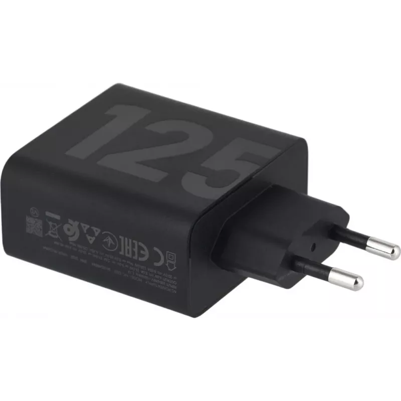 Carregador de dispositivo móvel Motorola SJMC1252 universal preto AC interior USB Type-C 1m