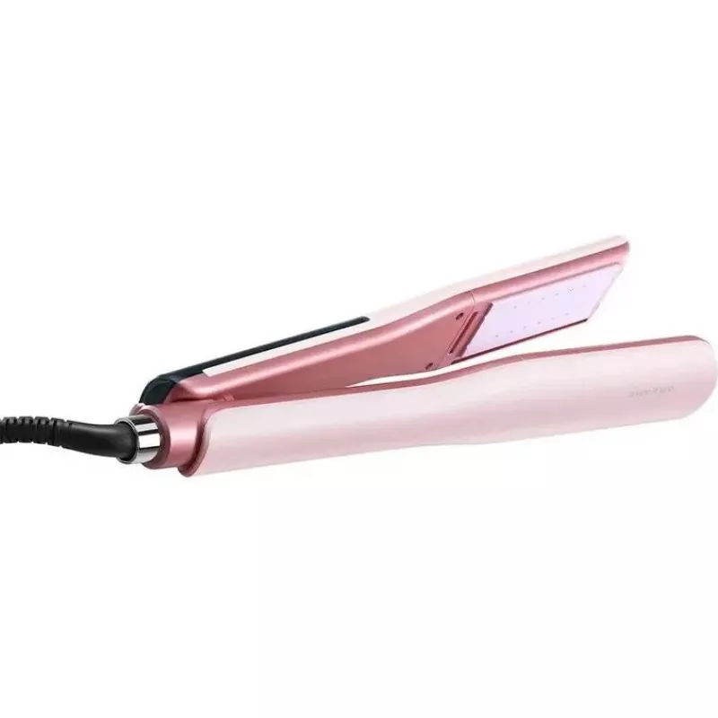 Dreame AuraSteam prancha alisadora de cabelo a vapor reta, rosa