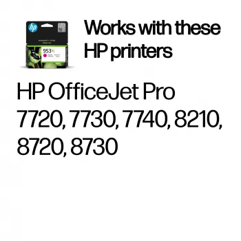 Tinteiro original HP 953XL de alta capacidade magenta