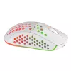 Mars Gaming MMW3W, rato gaming sem fios, RGB Flow, ultraleve 79 g, 3200 DPI, branco