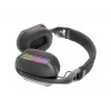 Headset Mars Gaming MHW-PRO com fios e sem fios arco de cabeça USB Type-C Bluetooth preto