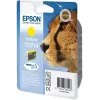 Epson Cheetah embalagem individual amarelo T0714 tinta DURABrite Ultra