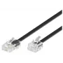 Microconnect MPK451S cabo telefónico 1 m preto