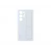 Capa de silicone Standing Grip para Samsung Galaxy S24 Ultra – azul-claro, compatível com 6,8 polegadas