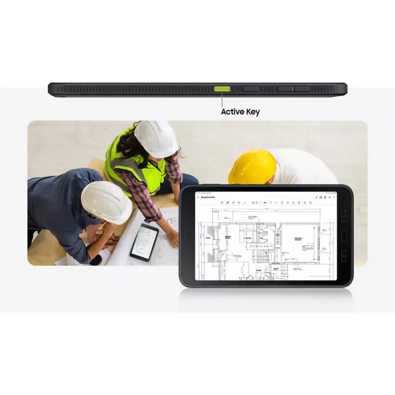 Tablet Samsung Galaxy Tab Active5 8 polegadas 2,4GHz Exynos 6GB RAM 128GB Android 14