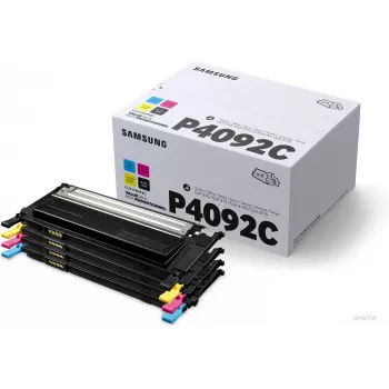 Samsung CLT-P4092C pack de 4 cartuchos de toner preto/ciano/magenta/amarelo