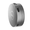 DELL Pro 7-in-1 USB-C Travel Hub - DA310, com fio, USB 3.2 Gen 2 (3.1 Gen 2) Type-C, 10,100,1000 Mbit/s, prateado, 3840 x 2160 píxeis, 1920 x 1080 píxeis