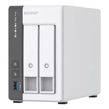 QNAP TS-216G NAS/servidor de armazenamento torre Cortex-A Cortex-A55 4 GB HDD branco