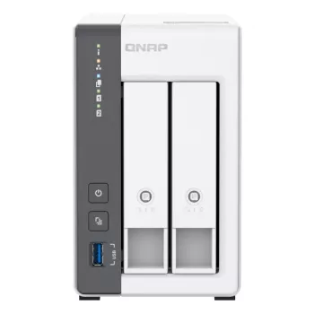 QNAP TS-216G NAS/servidor de armazenamento torre Cortex-A Cortex-A55 4 GB HDD branco